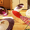 Kanazawas umbrellas in Japanese style.